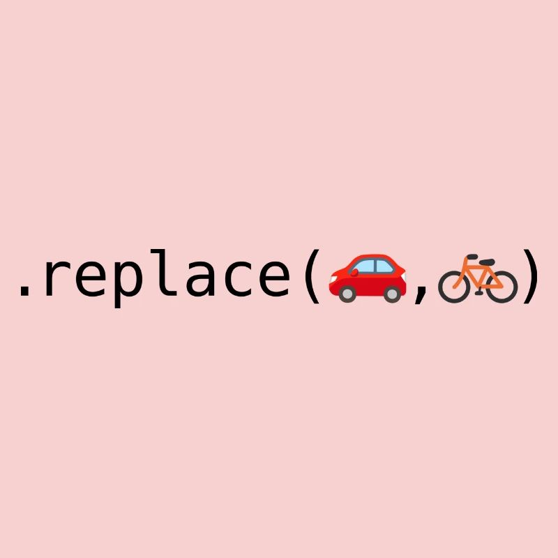 Replace cars with bikes; Python edition