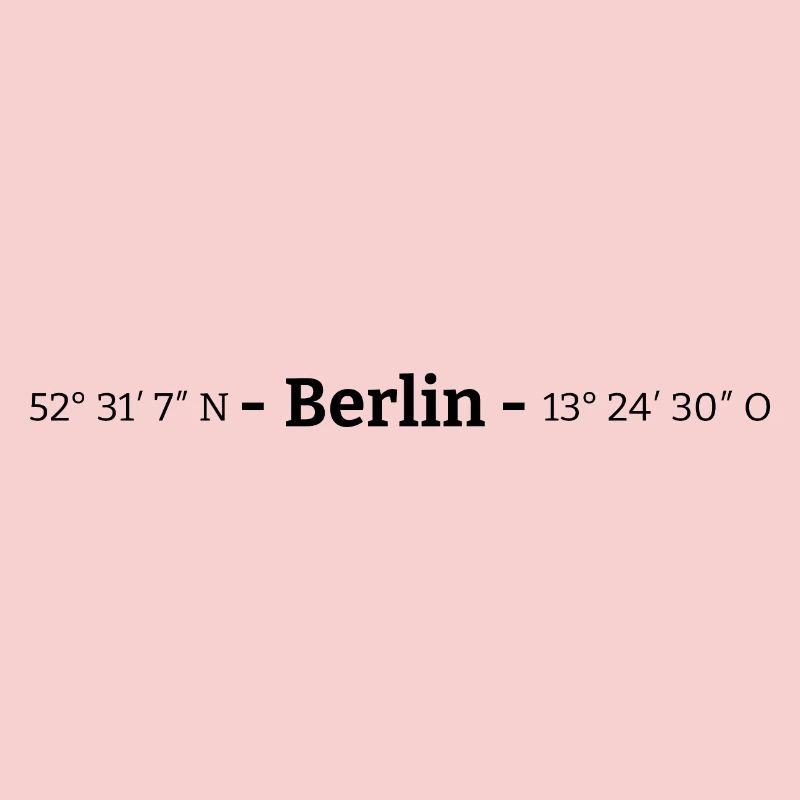 Coordinates Berlin