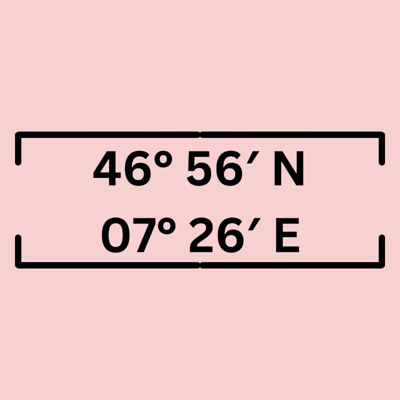 Coordinates Bern Minimalist