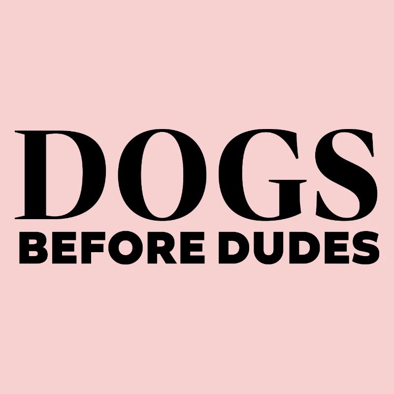 Les chiens avant les mecs