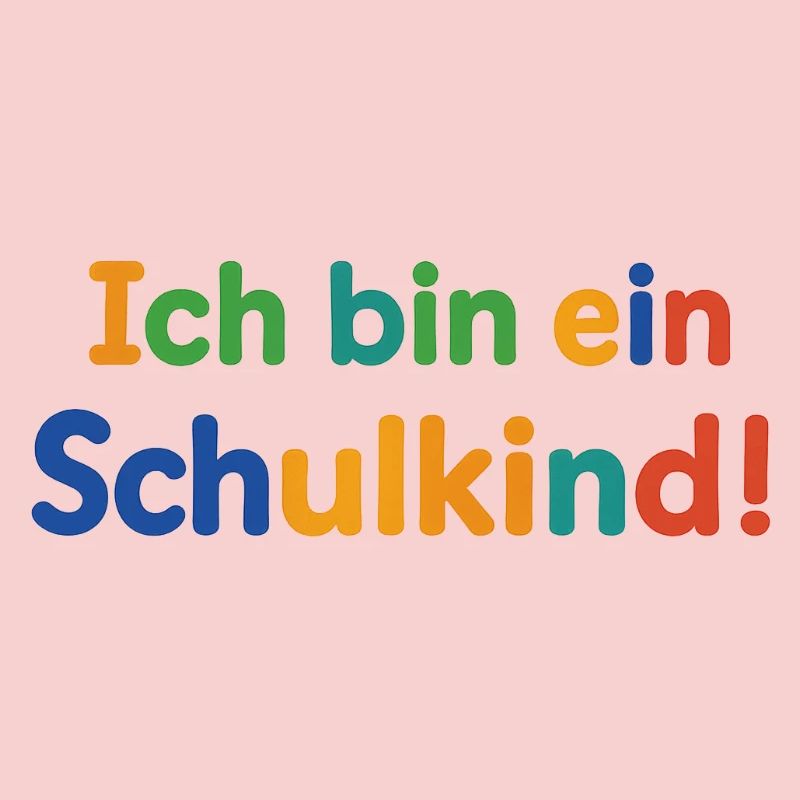 Ich bin ein Schulkind! 