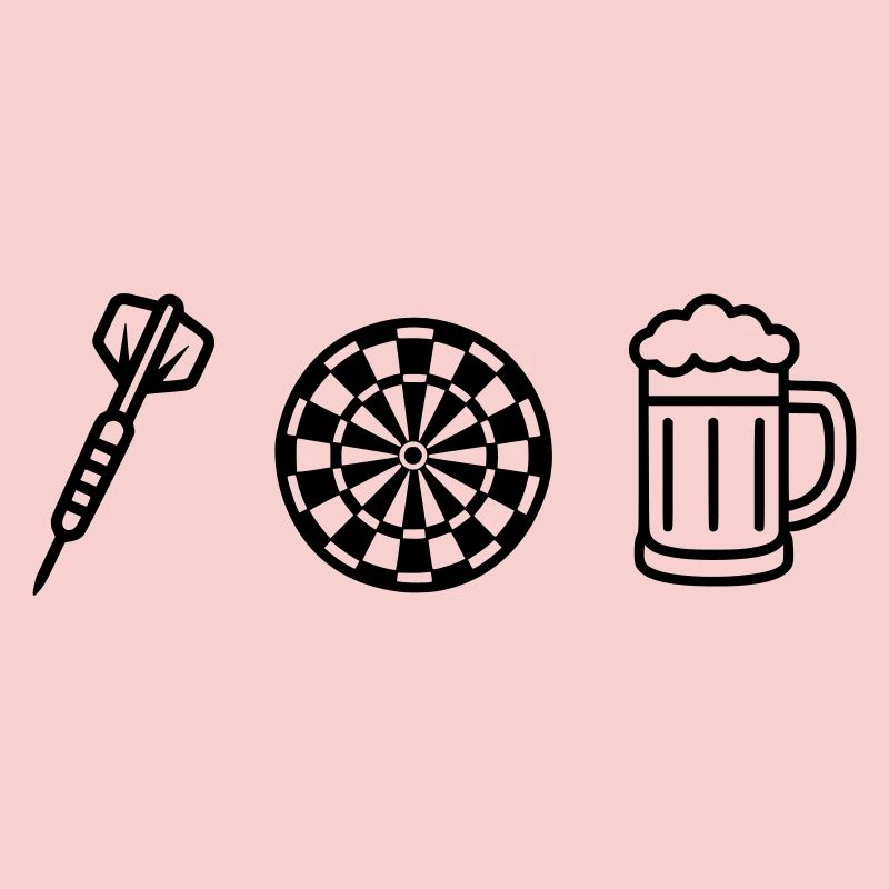 Dart,Darts,Dartfeil-Dartboard-Bier