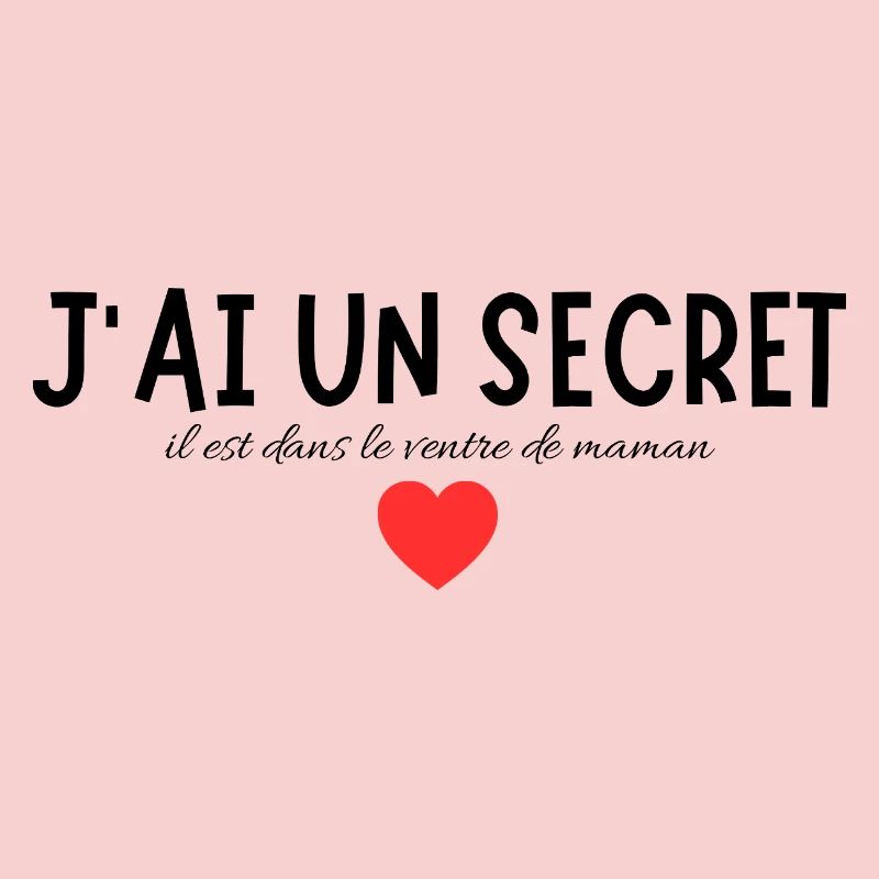 Message secret au symbole affectif