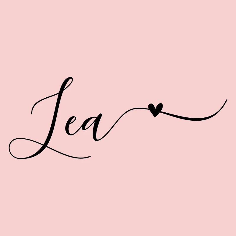 Lea Name First Name Decorative
