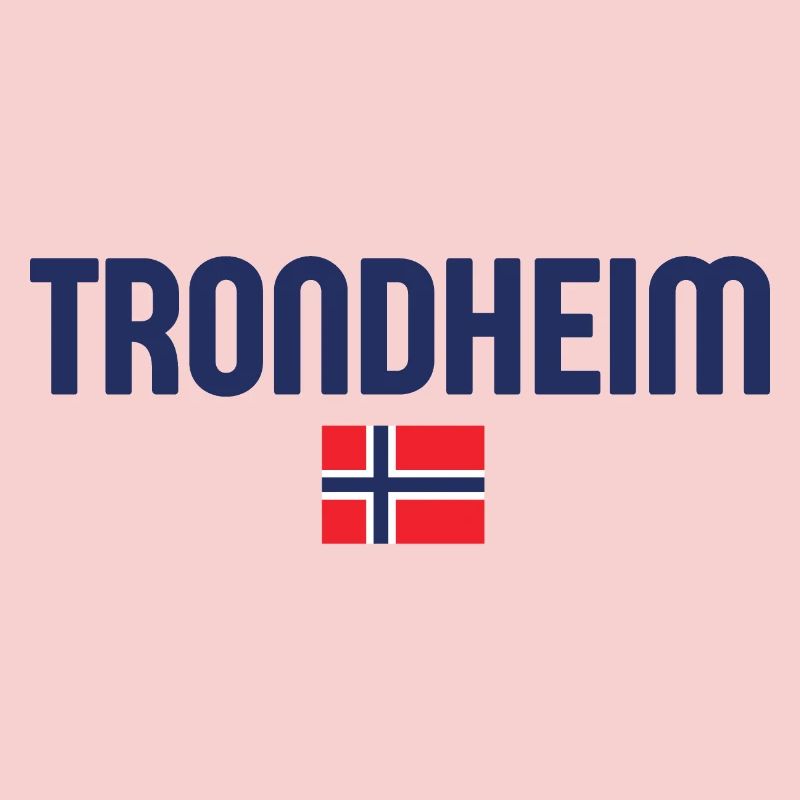 Trondheim, Norvège, Conception du drapeau