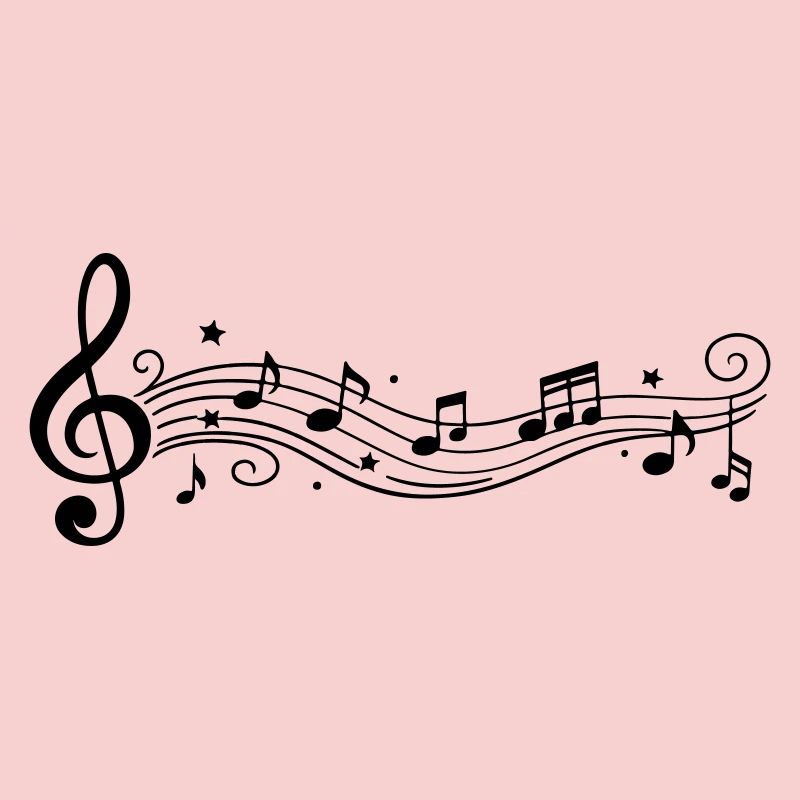 Musical Notes Melody Clefs