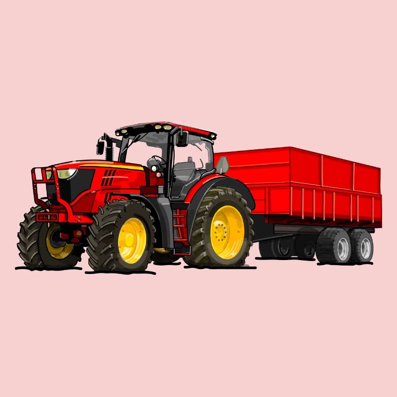 Tractor with trailer