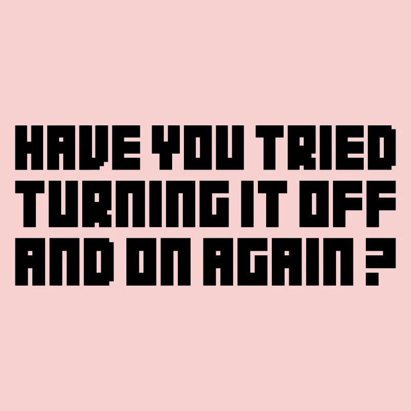 Turning It Off – Nerdiges Computer Statemen