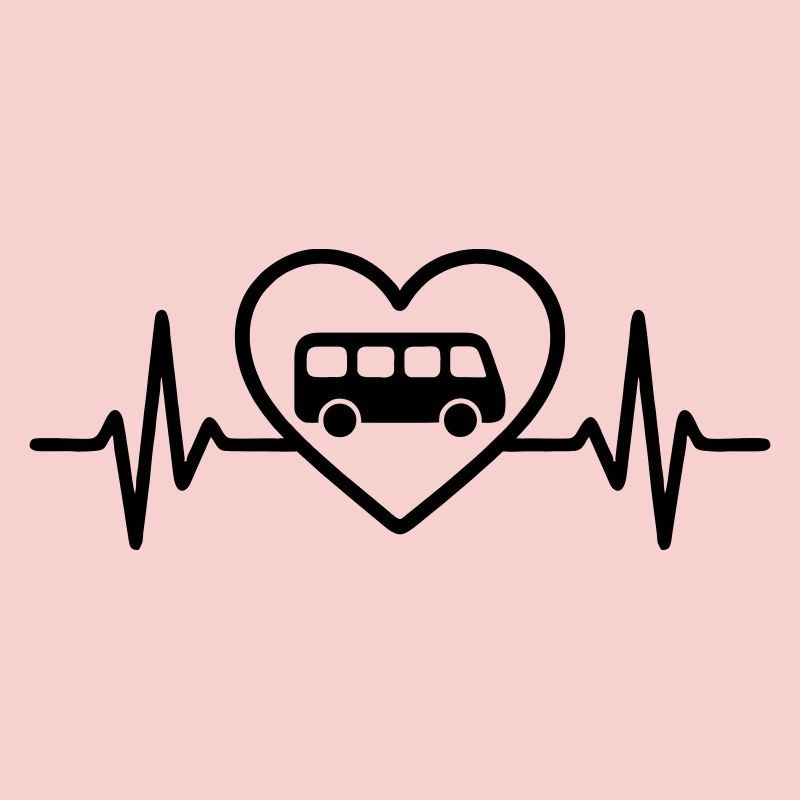 Chauffeur de bus Heart
