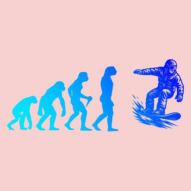 Modern Snowboard Artwork