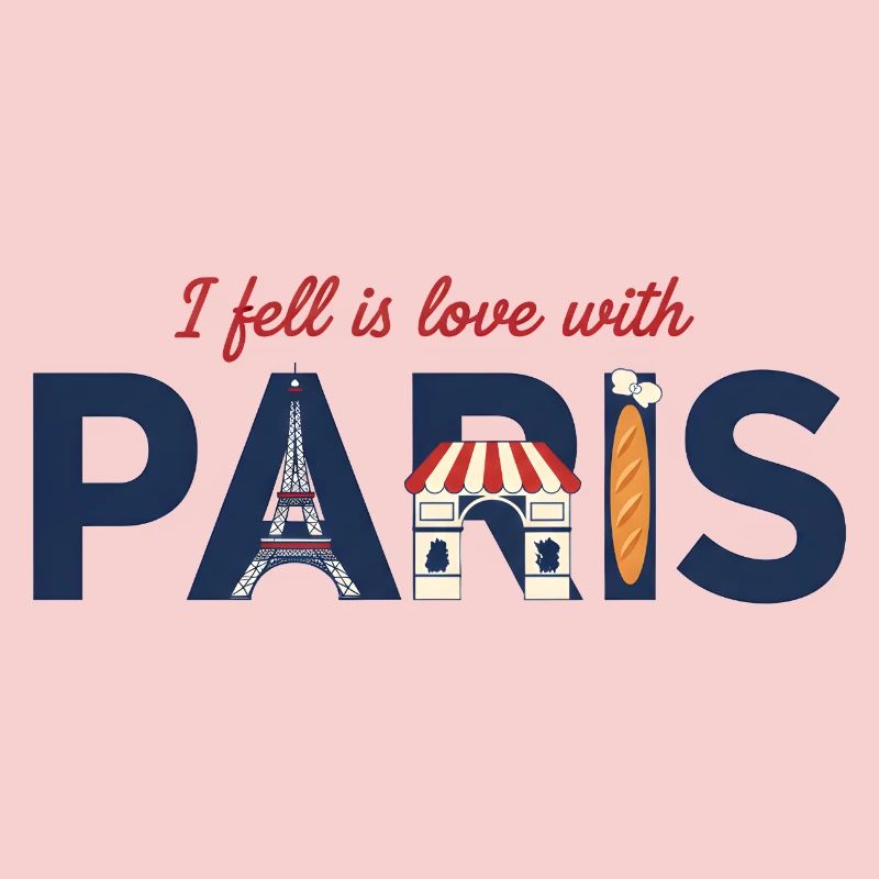 Paris Love – Tour Eiffel & Design de baguettes