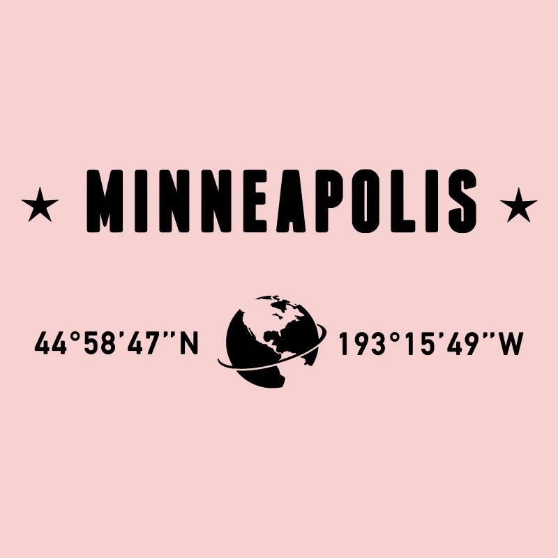 Minneapolis Minnesota Coordinates Planet Earth