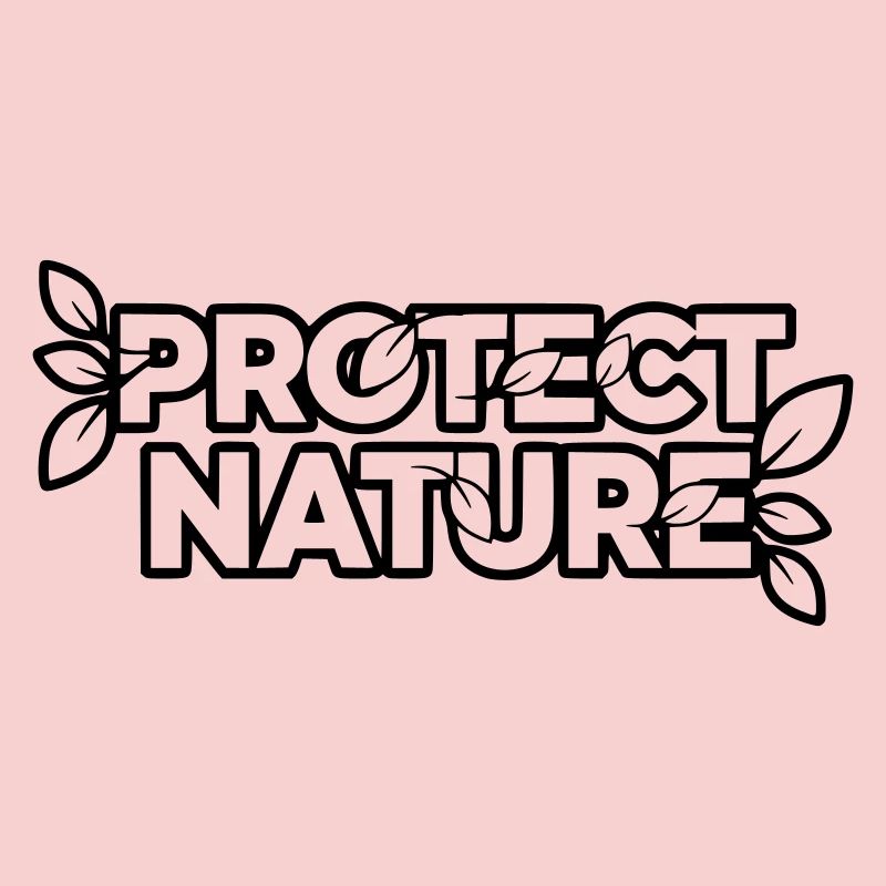 Protect Nature | Environmental Protection Statement Vector