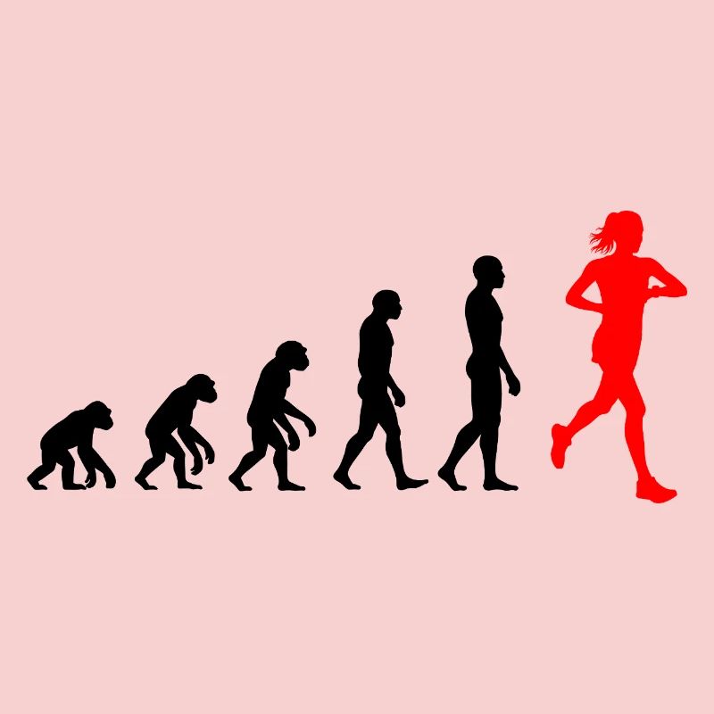 EVOLUTION RUNNERIN POWER! JOGGERIN LÄUFERIN FIT