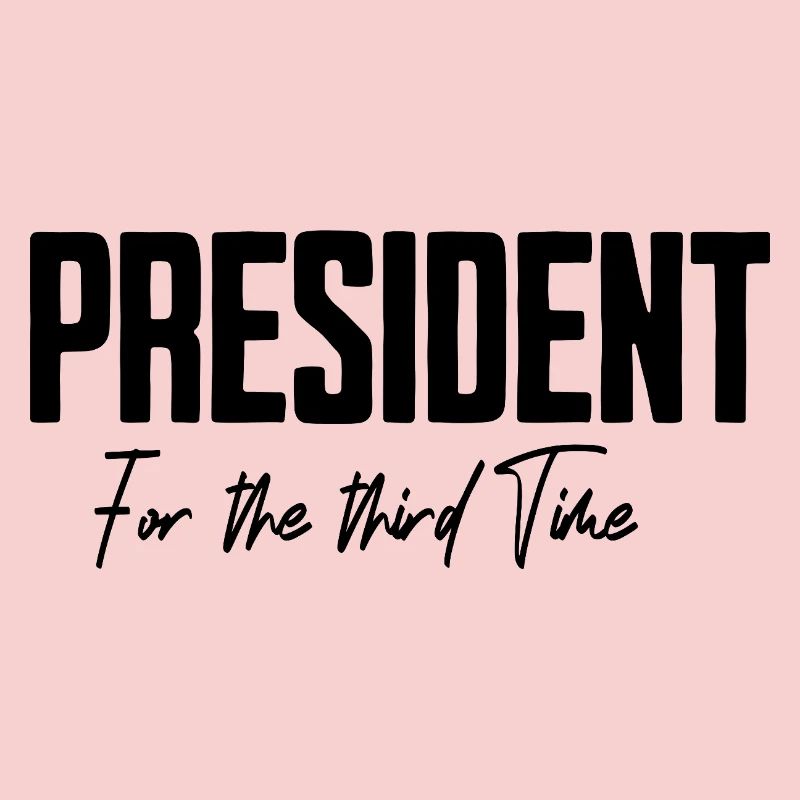 President zum dritten mal in der Usa 