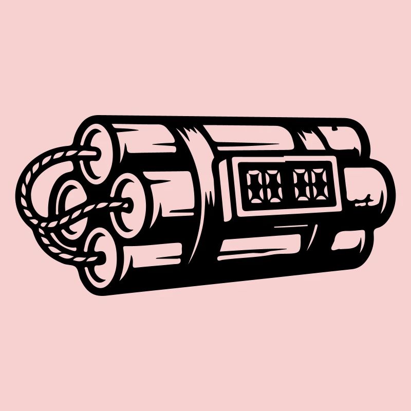 Bombe à retardement Dynamite explosive