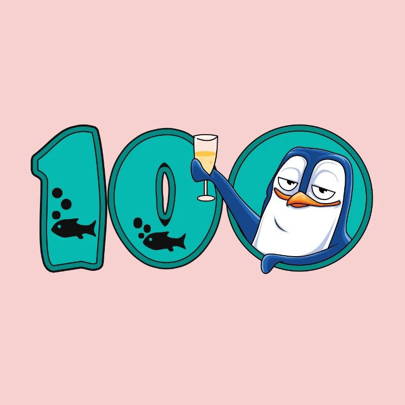 Pingouin du 100e anniversaire