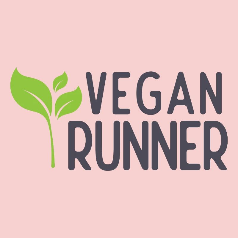Coureur végétalien
