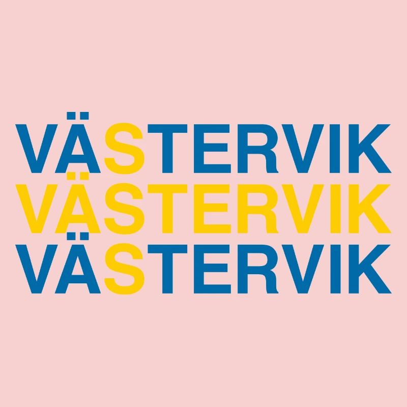 VÄSTERVIK Suède Sverige Suède Drapeau