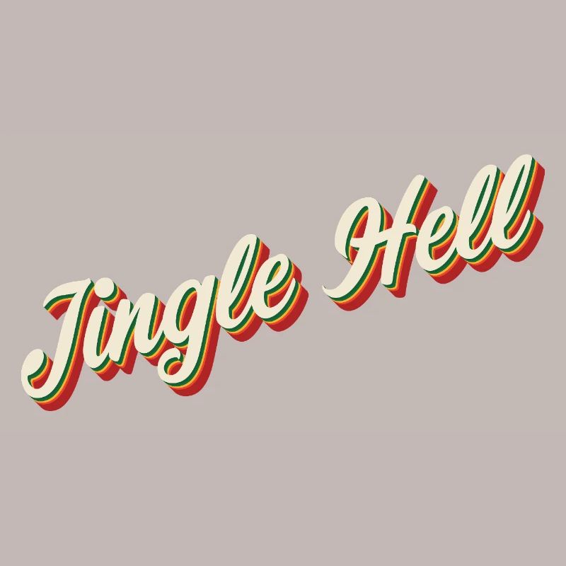 Jingle Hell Conception de Noël