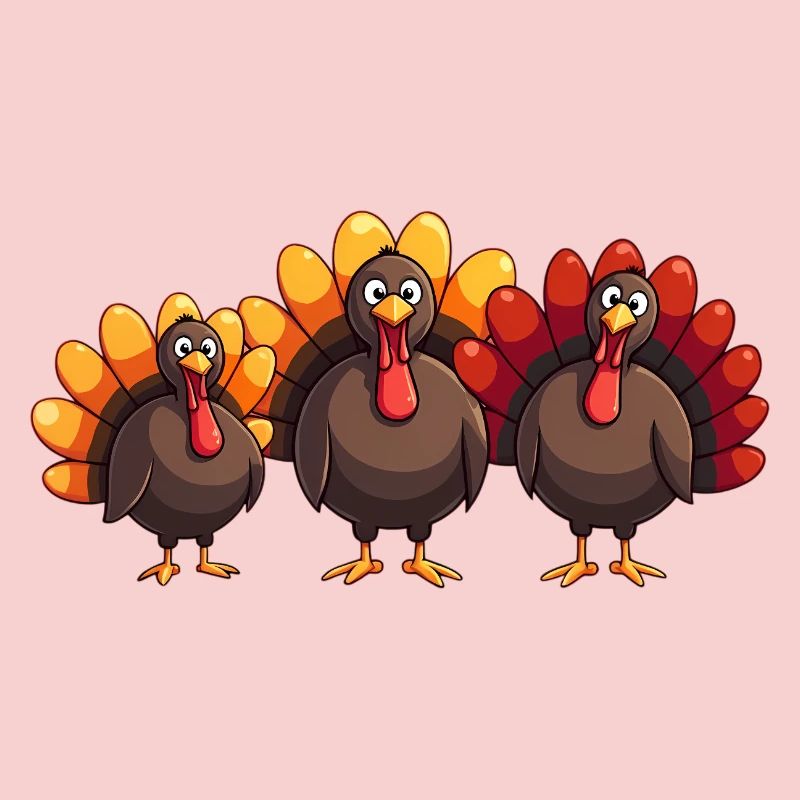 Bébé dinde de Thanksgiving
