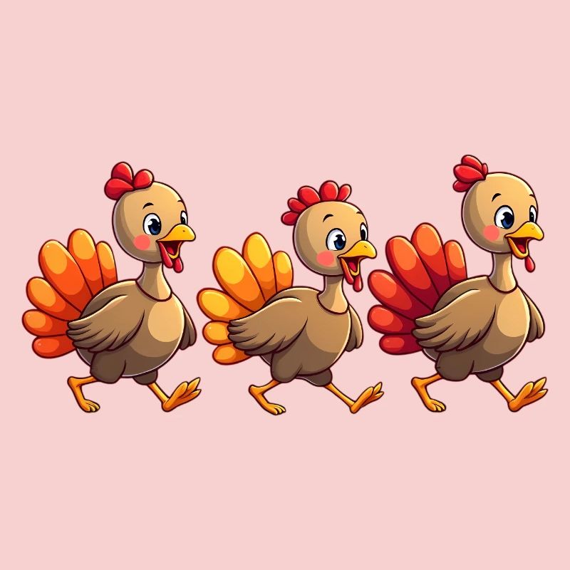 Bébé dinde de Thanksgiving