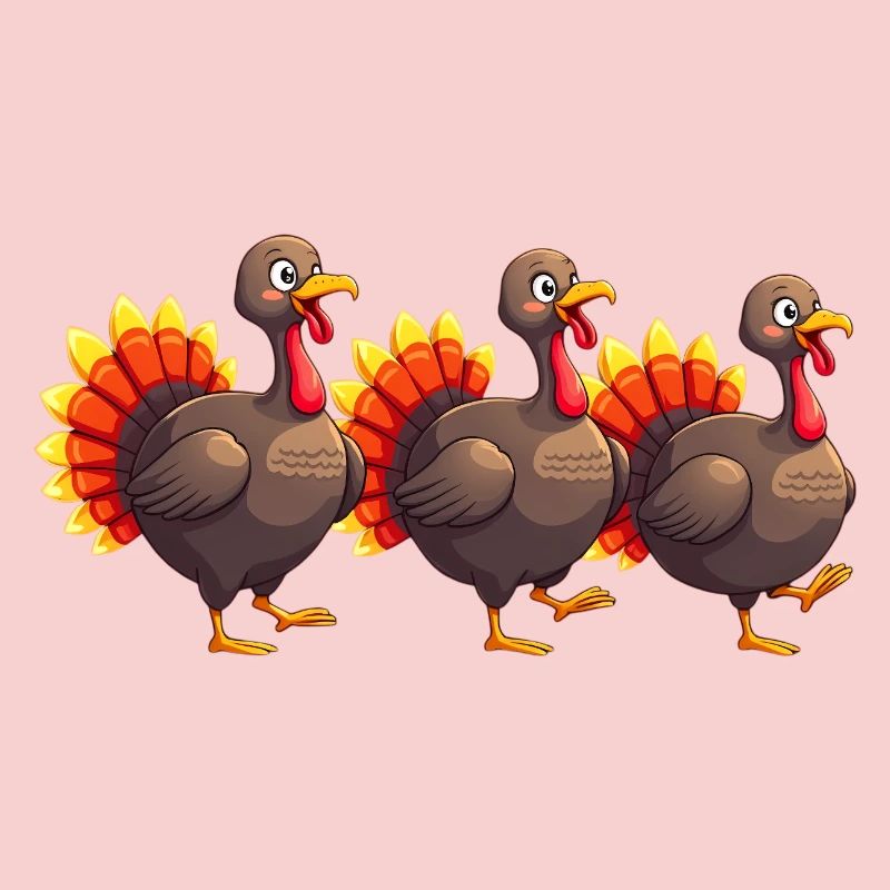 Bébé dinde de Thanksgiving