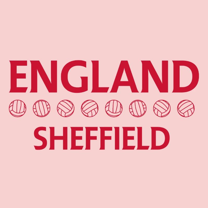 England Sheffield Crest Art