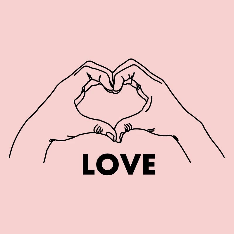 Handgeste Herz LIEBE