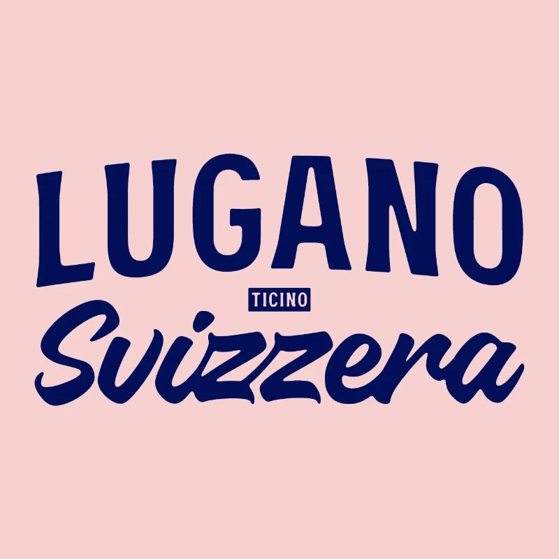 Lugano Svizzera Script Design