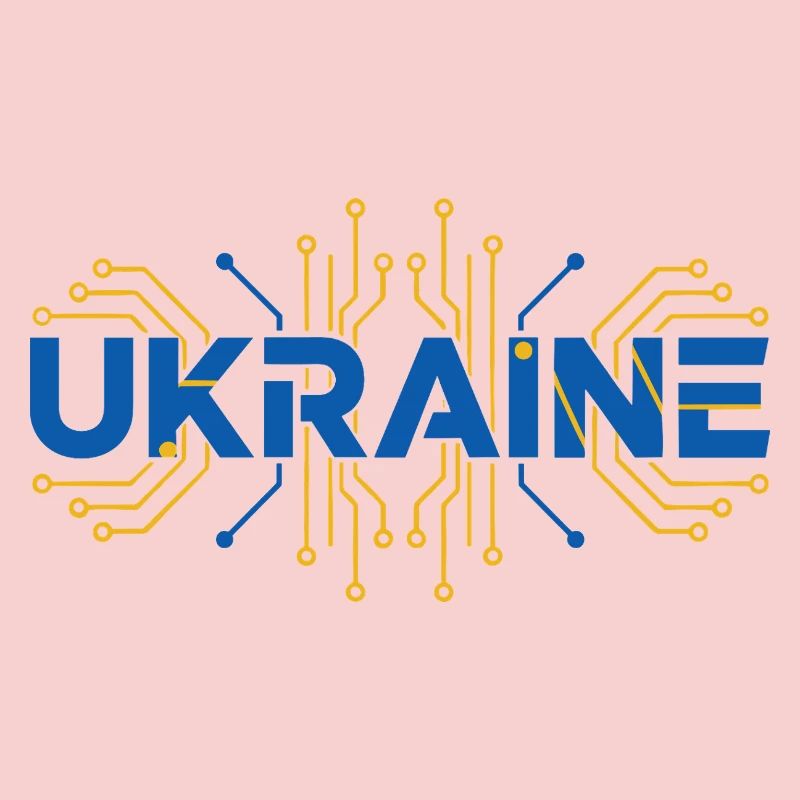 Conception du drapeau du circuit de l’Ukraine