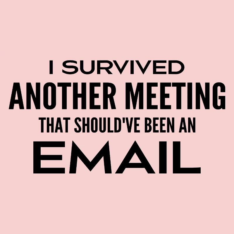 Ich habe ein Treffen überlebt, das eigentlich ein Treffen hätte sein sollen