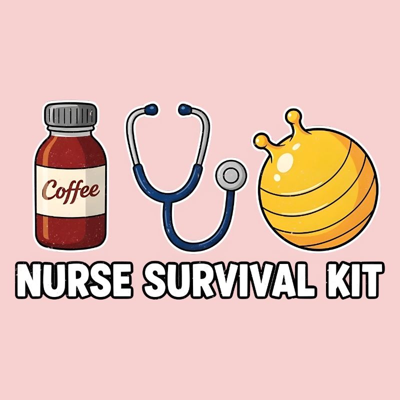 Krankenschwester Krankenpflegerin Kaffee