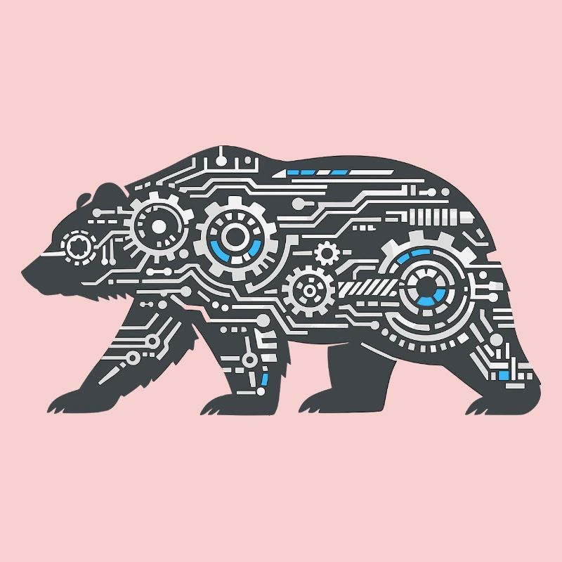 Kibernetic Bear Circuit Pattern