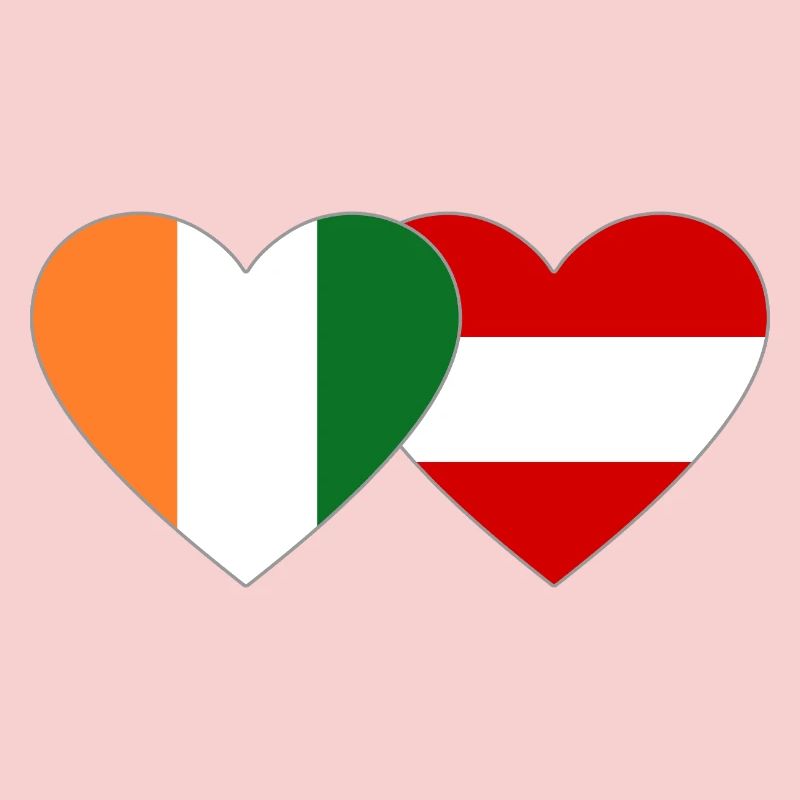 Cœur du drapeau de la Côte d’Ivoire
