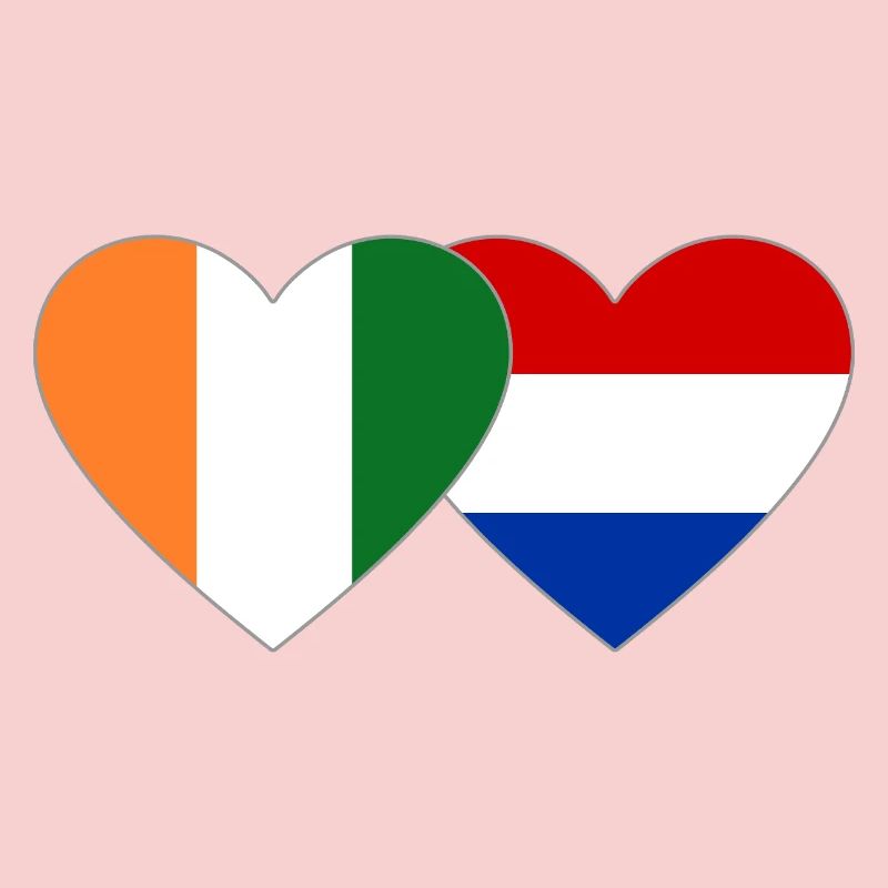Drapeau de la Côte d’Ivoire des Pays-Bas