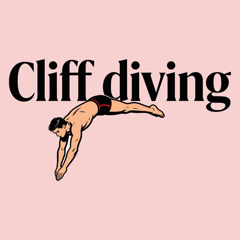 cliff diving