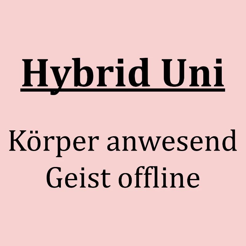 Unispruch "Hybrid Uni" Geschenk, Studenten