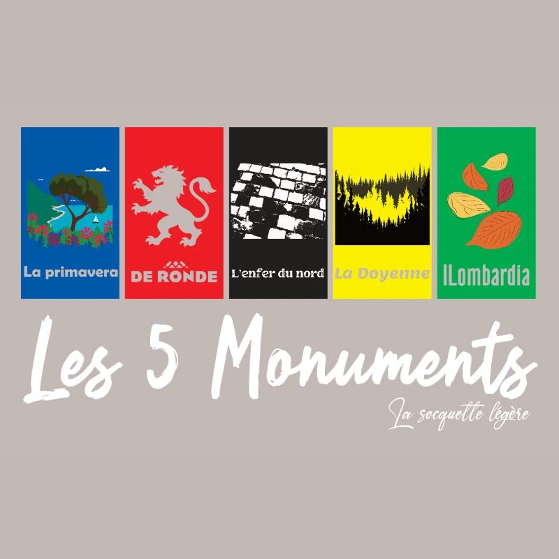 Les 5 Monuments - courses cyclistes