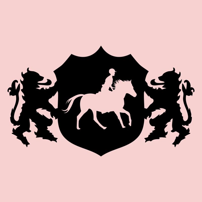 Pferde Reiter Wappen