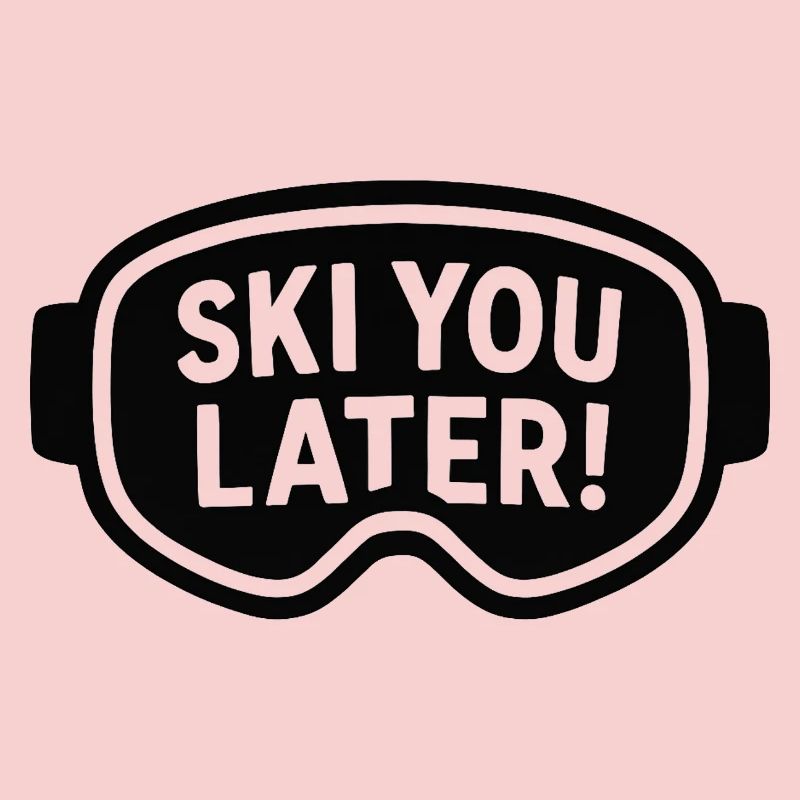 Lunettes de ski – À bientôt !