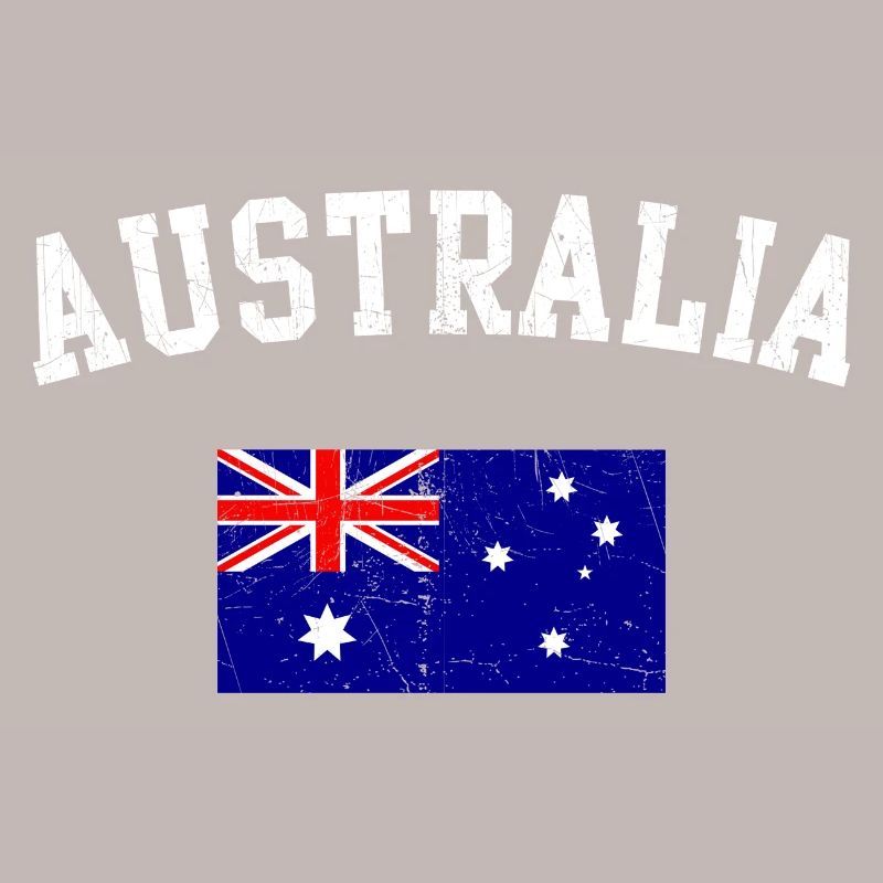 Australia Arch Flag Graphic