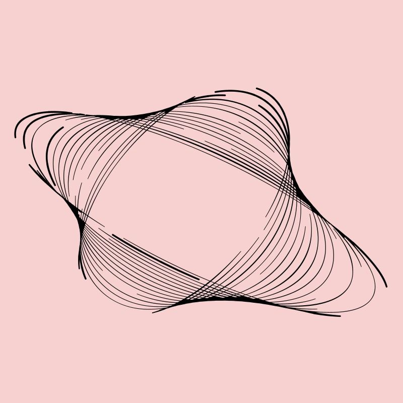 Die extra unperfekte geometrische Form