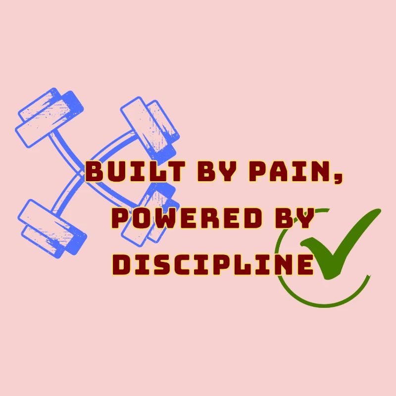 Construit par la douleur, alimenté par la discipline