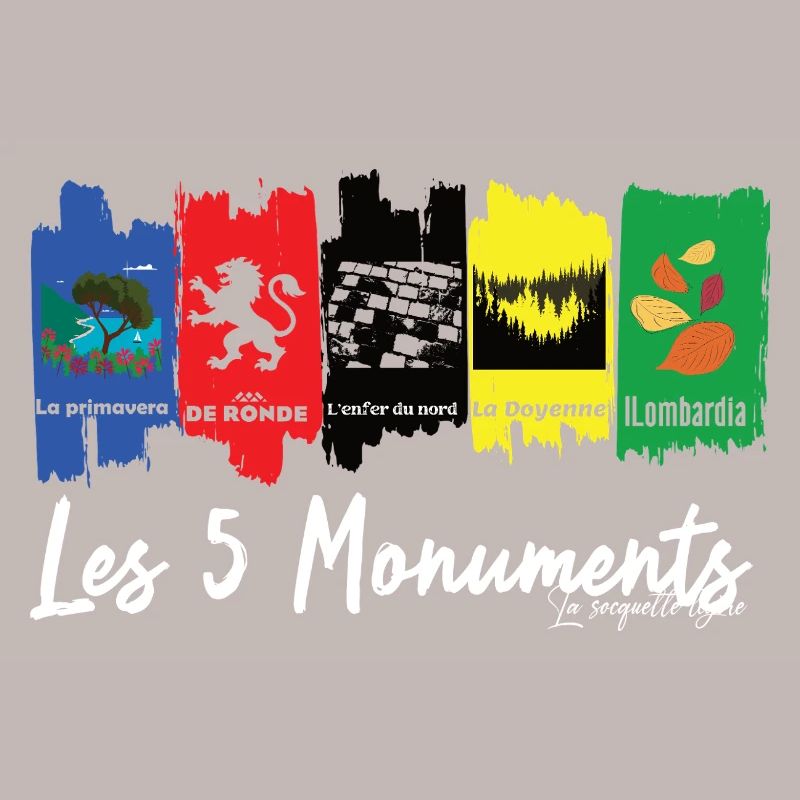 Les 5 Monuments du cyclisme