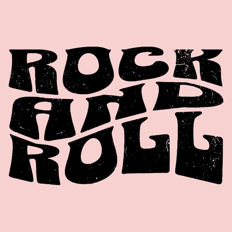 Conception du logo Rock and Roll