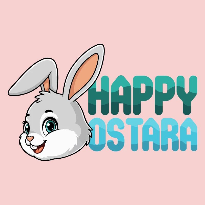 Happy Ostara Rabbit Bunny Easter Ostara Spring
