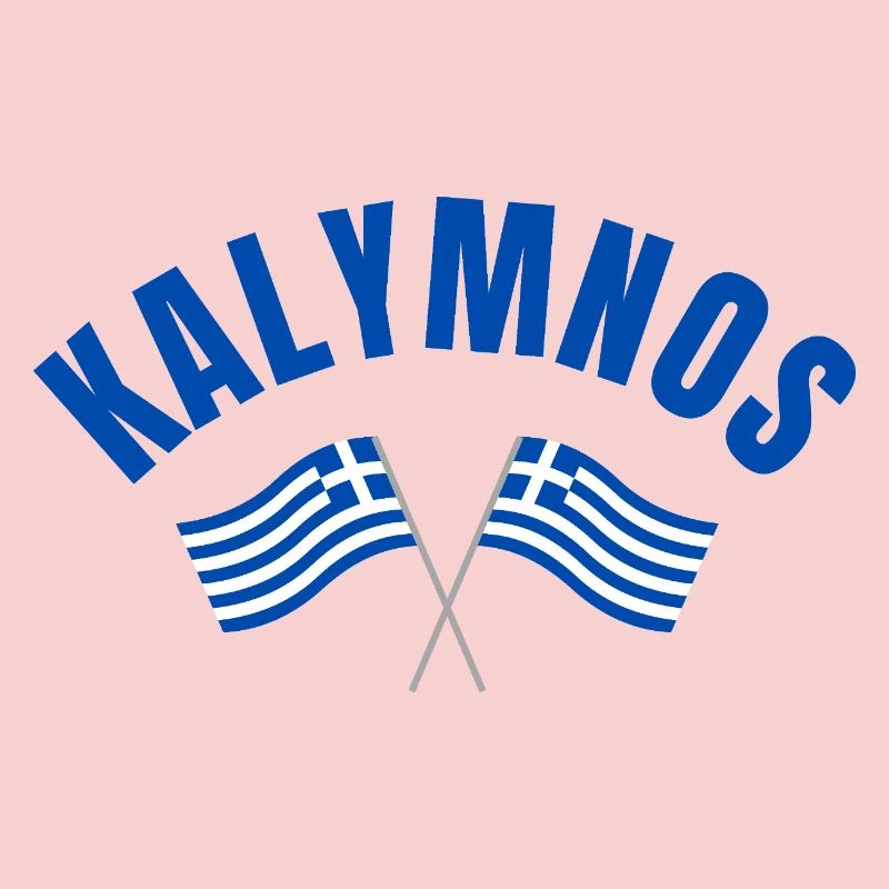 Drapeaux grecs de Kalymnos