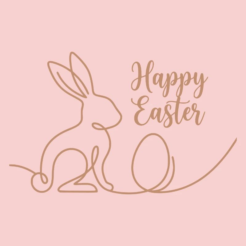 Happy Easter, Cute Bunny Easter Hoodie