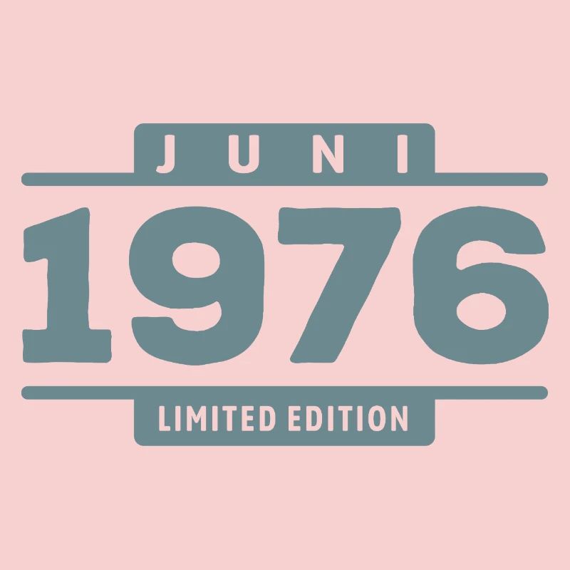 Limited Edition Juni 1976 Geburtstag Geschenk